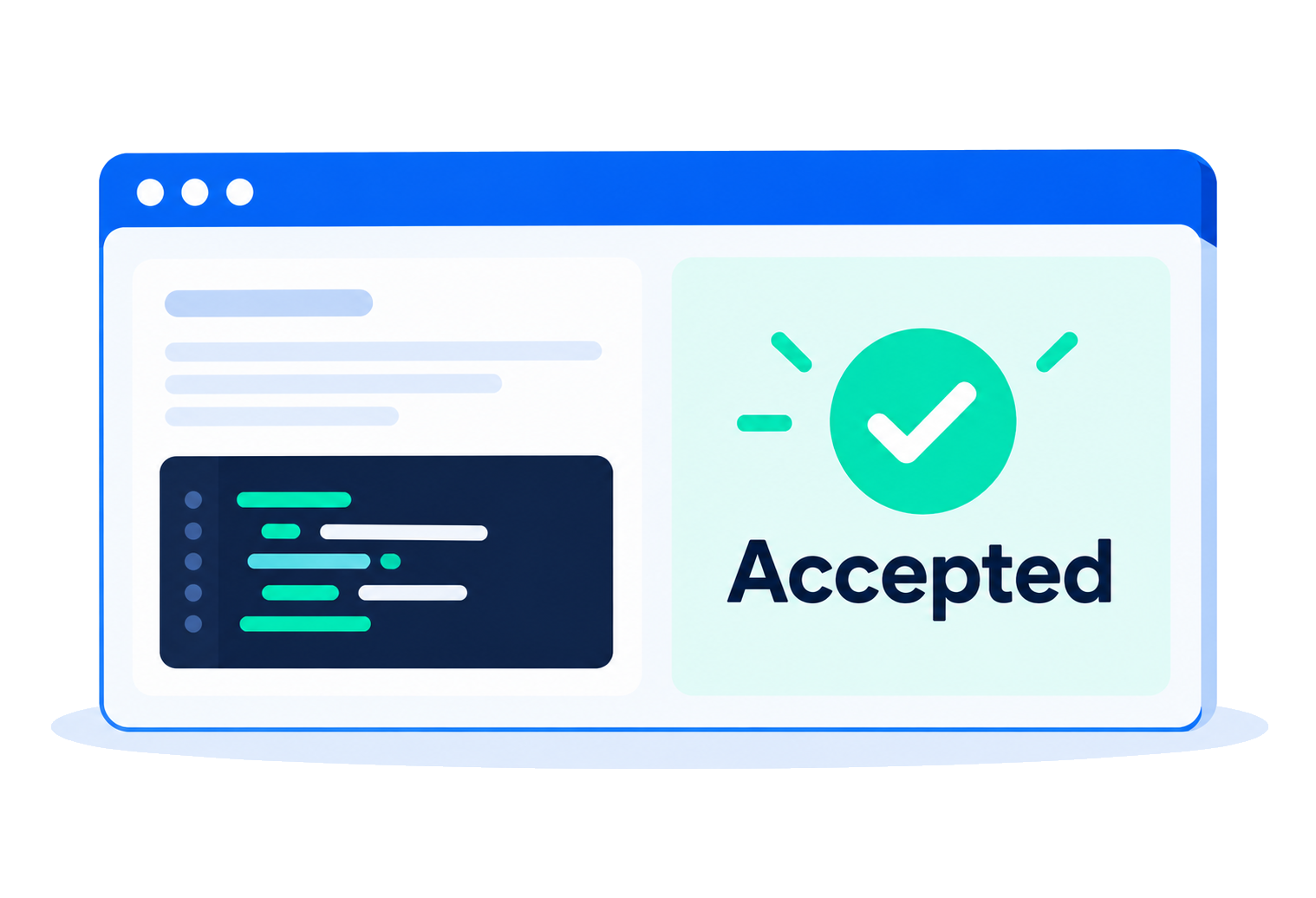 A challenge inside your product with a judged result.